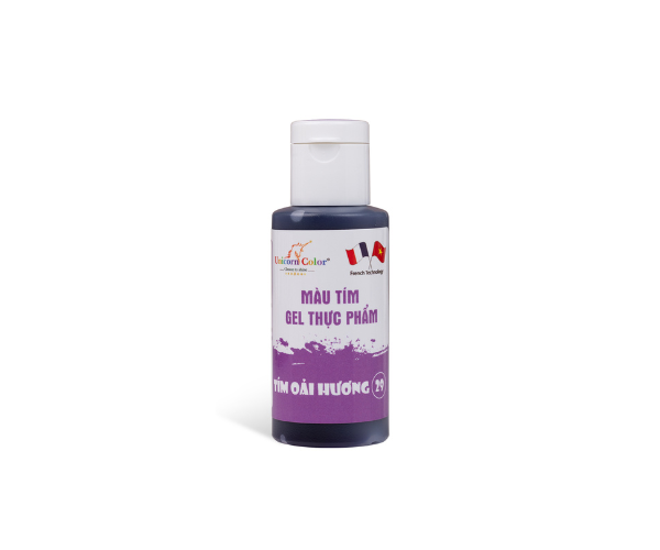 Màu Tím Oải Hương Gel Thực Phẩm 28g