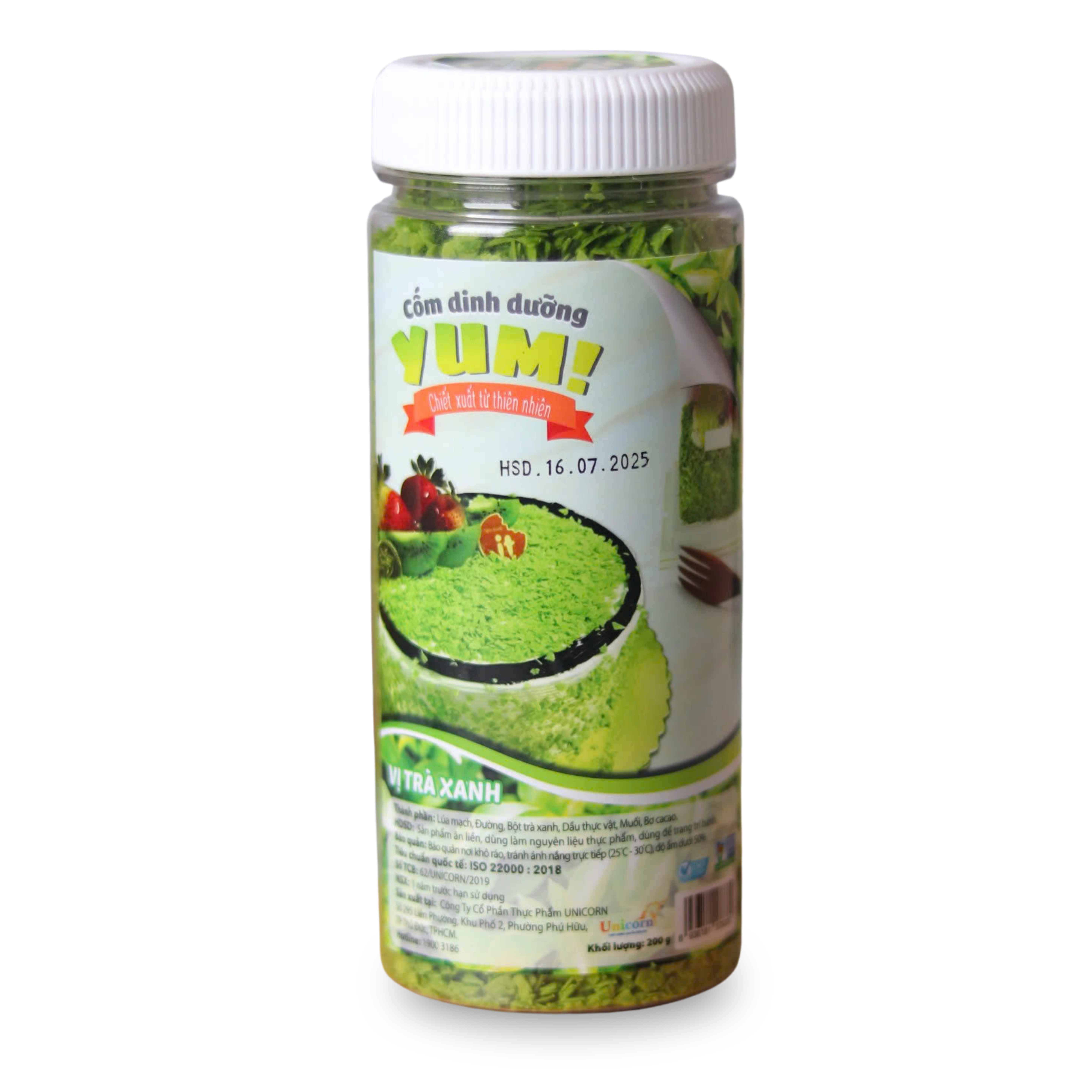 Yum! Nutritional Cereal 200g – Green Tea Flavor